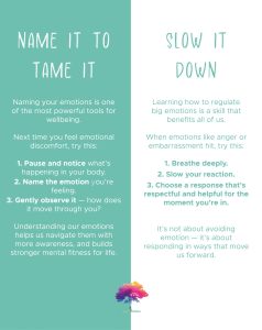 Experiencing big emotions? Try this: