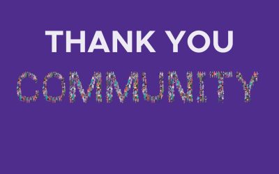 Thank you Community