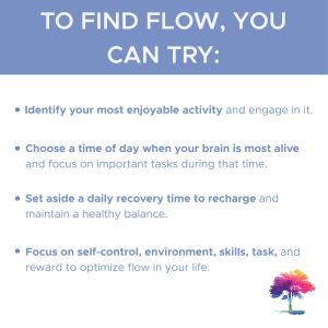 Things you can try to find flow