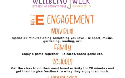 Wellbeing Week Day 2 – E for Engagement