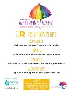 Wellbeing Week Day 3 – R for Relationships